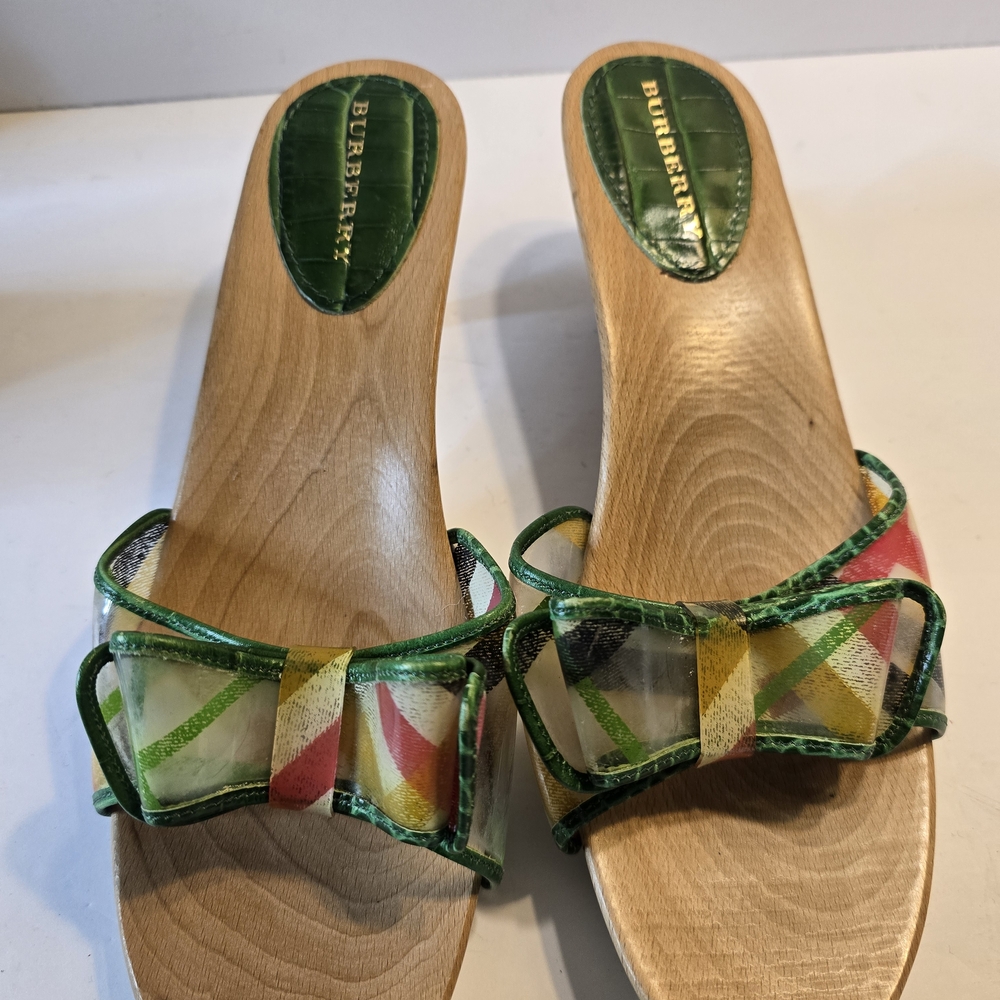 Burberry Women's Multicolor Slide Sandals